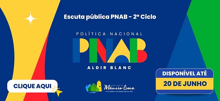 Prefeitura de Mâncio Lima inicia escutas públicas sobre a Lei Aldir Blanc 2º ciclo 2025