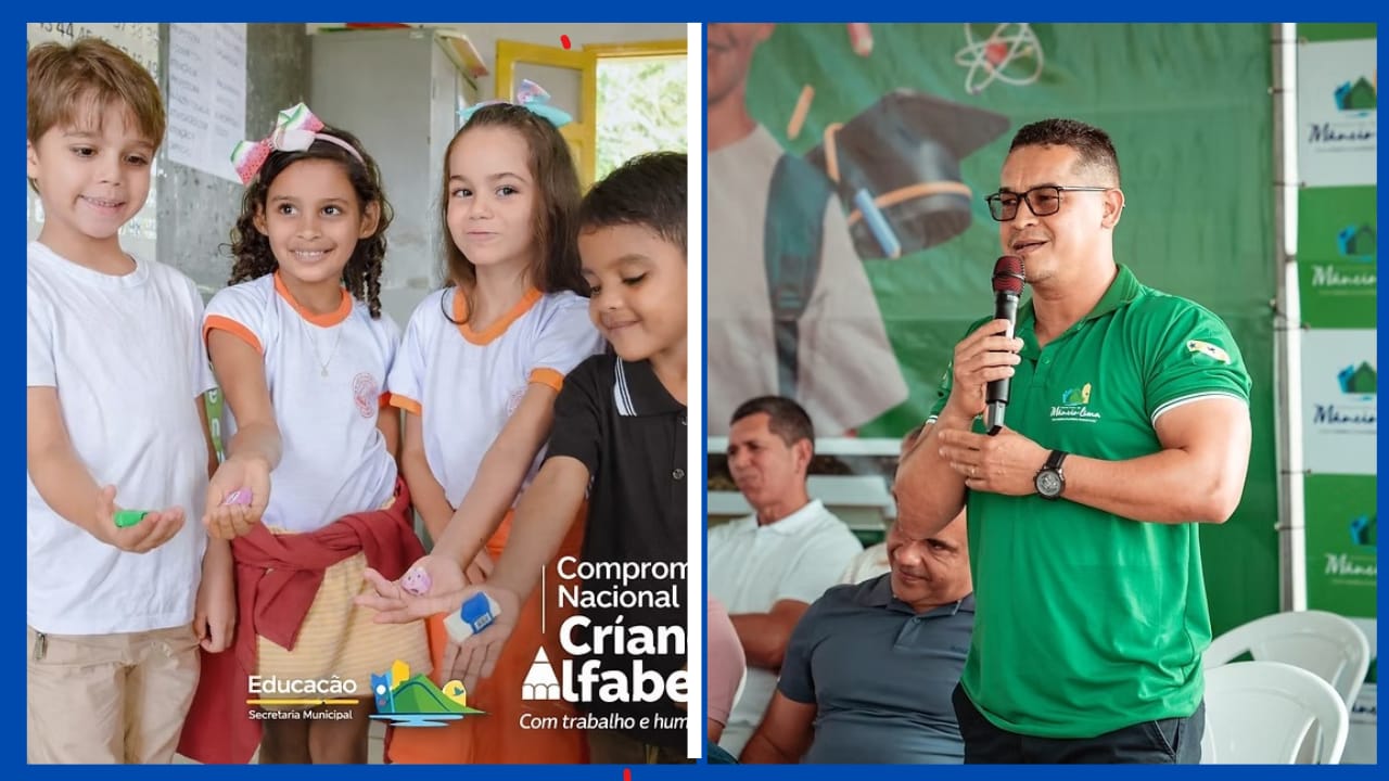 Secretário Júnior Pinho coloca Mâncio Lima no pódio da educação mais uma vez, ao conquistar Selo Prata, e reforça compromisso do munícipio com a alfabetização