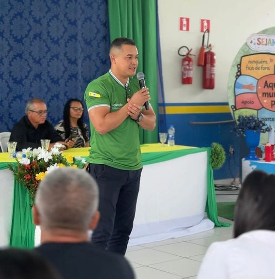 Júnior Pinho lidera Jornada Pedagógica 2026 e fortalece avanços da educação em Mâncio Lima