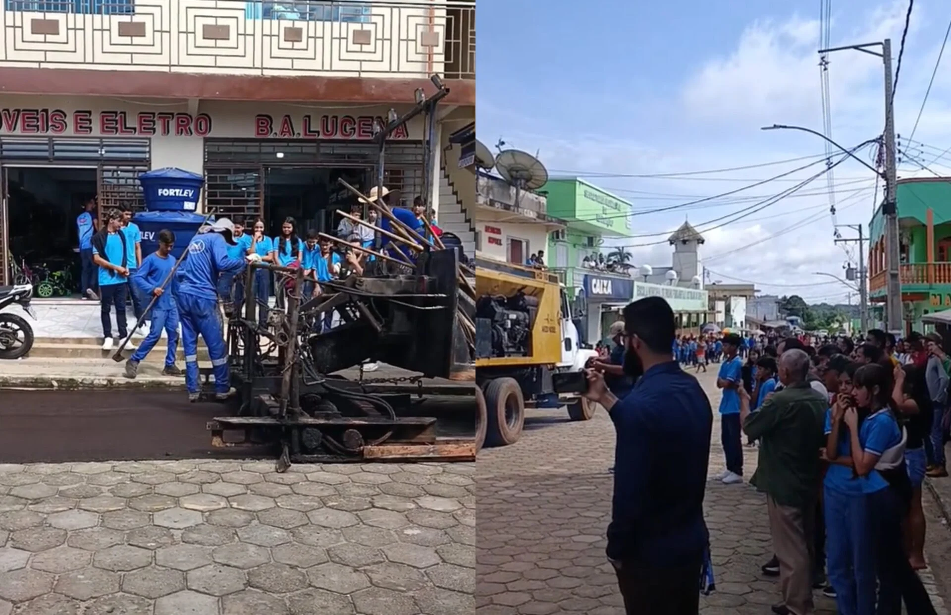 Com apoio de Zezinho Barbary, cidade isolada realiza sonho do asfalto