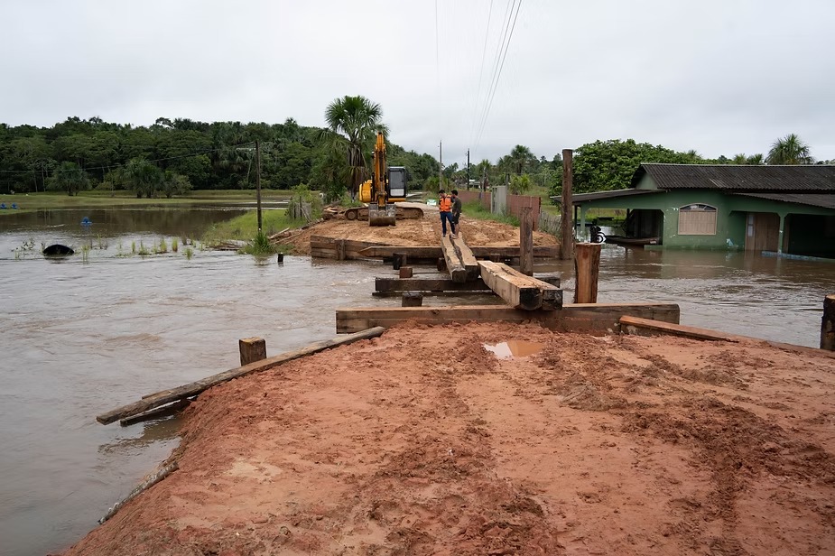Chuvas intensas causam danos e mobilizam ação emergencial da Prefeitura em Mâncio Lima