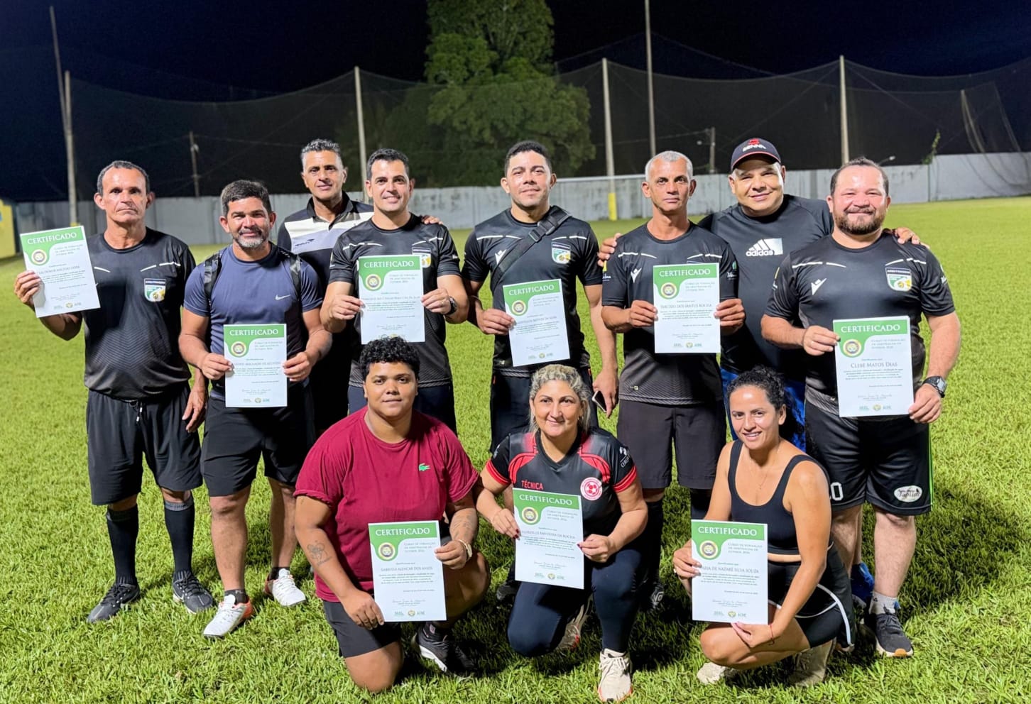 Árbitros de Mâncio Lima participam do encerramento do curso de reciclagem de arbitragem no Vale do Juruá