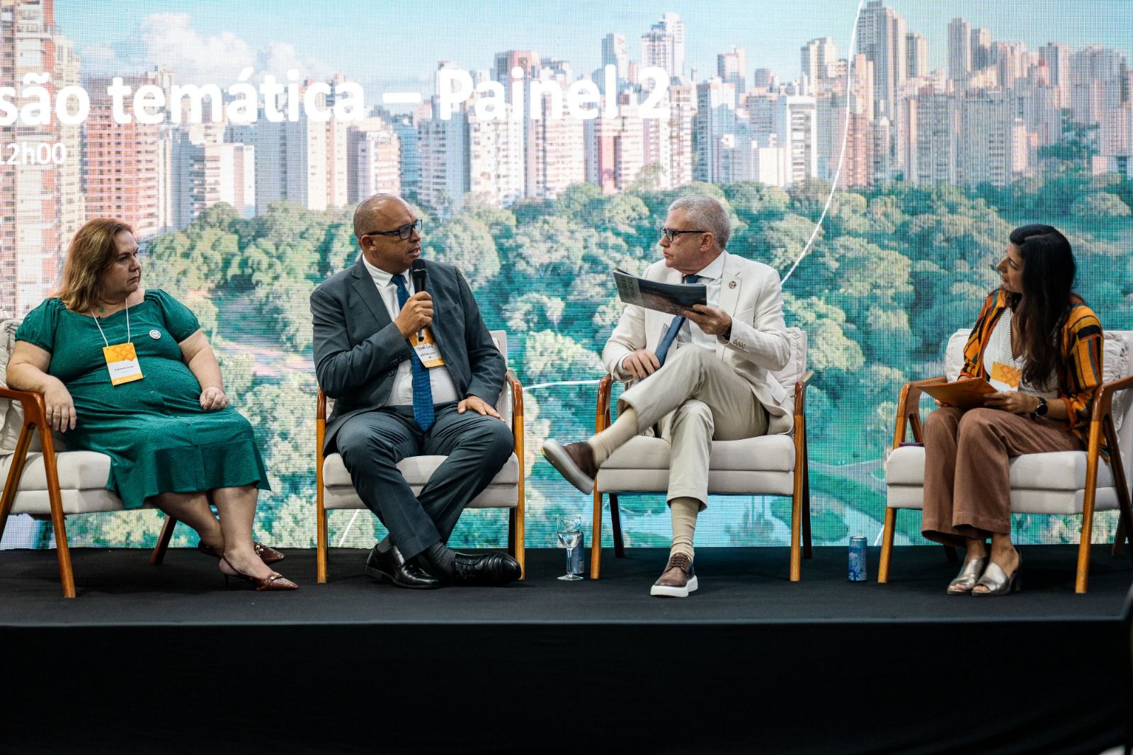 Prefeito Zé Luiz participa de painel sobre clima e finanças públicas no FinanCidades 2026 em Brasília