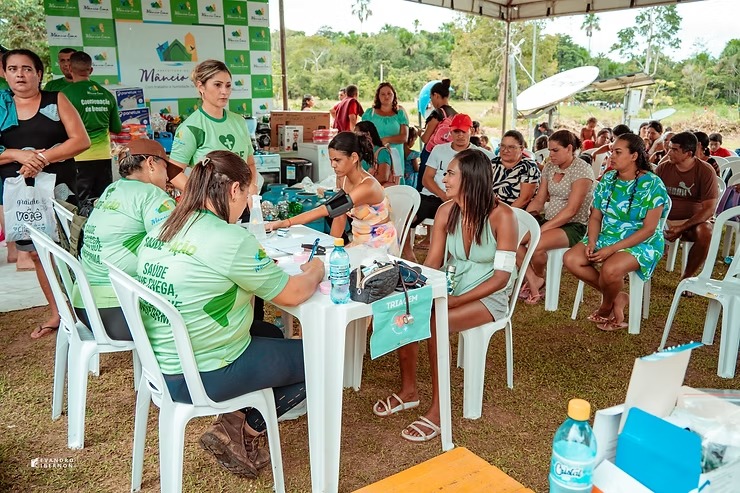 Saúde Itinerante realiza mais de 1.000 procedimentos e amplia atendimento especializado em comunidades rurais de Mâncio Lima