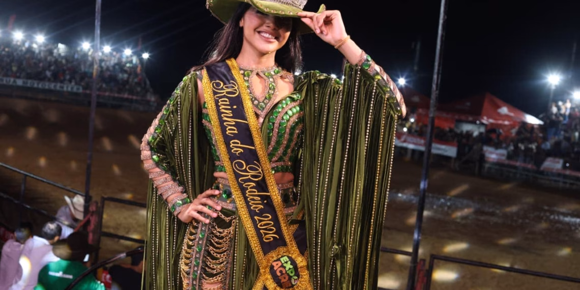 Radialista conquista título de Rainha do Rodeio da Expoacre Juruá 2026 em Cruzeiro do Sul