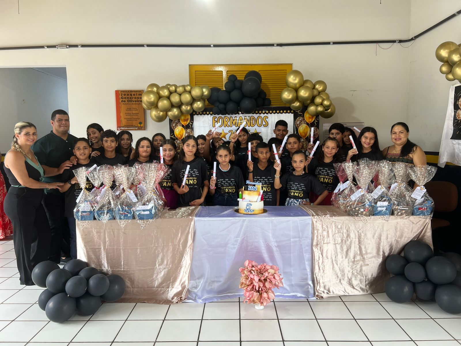 Escola Joaquim Generoso de Oliveira conquista 1º lugar no Ideb 2025 com nota 6,3 em Mâncio Lima