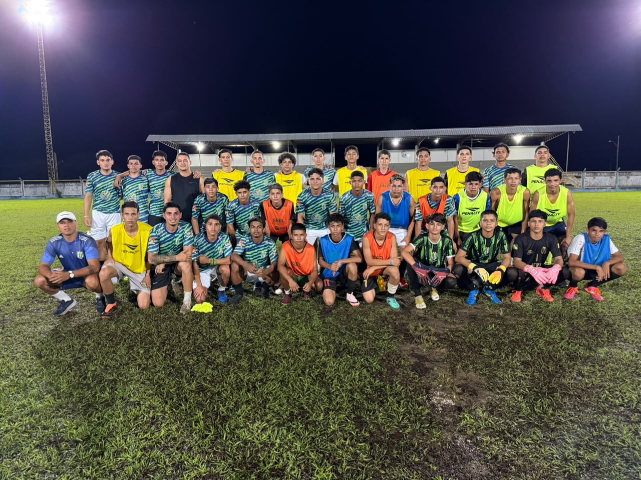 Seleção de Mâncio se prepara para a Copa Acre Sub-17 de futebol