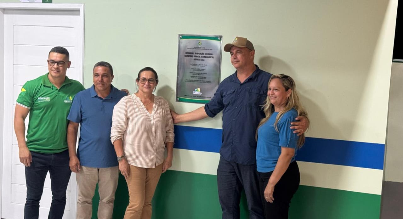 Reforma e ampliação da Escola Municipal Mâncio Lima no Pé da Terra é entregue com presença da vereadora Reziane Barros