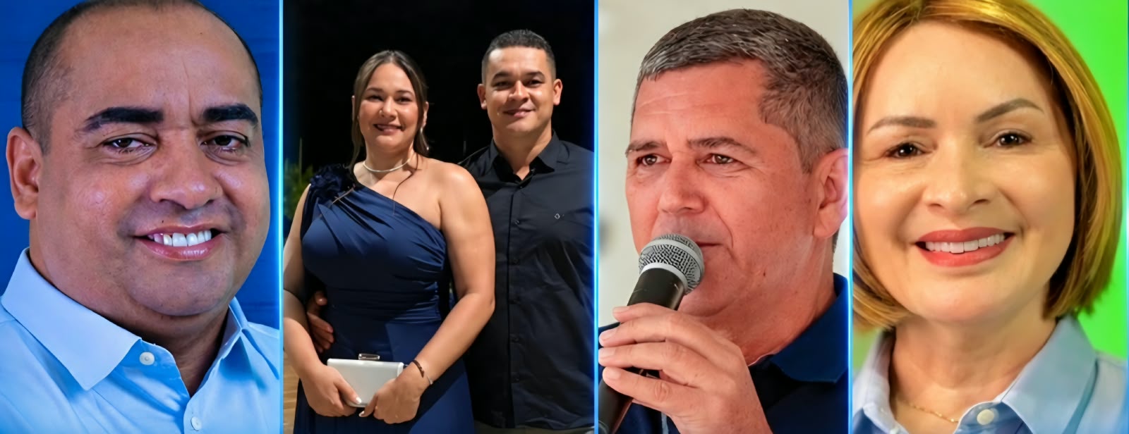 Casal de empresários e professor ganham destaque pela atuação em campanhas eleitorais em Mâncio Lima
