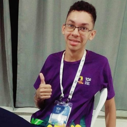 Aluno destaque de Marechal Thaumaturgo representa o Acre em encontro nacional de matemática