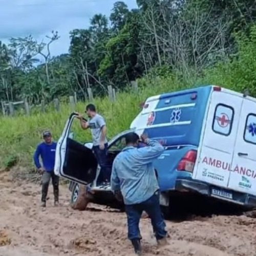 Moradores da comunidade do Gama, em Guajará (AM), denunciam abandono de estrada e isolamento: “Até ambulância atolou com doente dentro”
