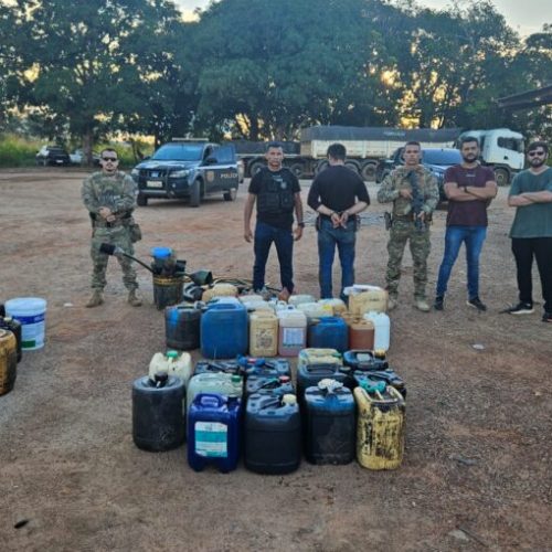 Polícia Civil do Acre apreende mais de 700 litros de combustível comercializado ilegalmente durante Operação Consumo Seguro