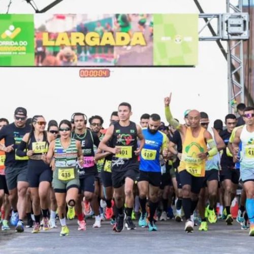 Corrida celebra o Dia do Servidor em Cruzeiro do Sul