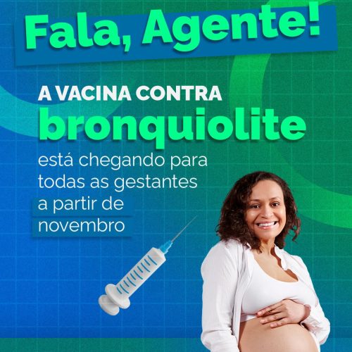 Vacina contra bronquiolite estará disponível para gestantes a partir de novembro