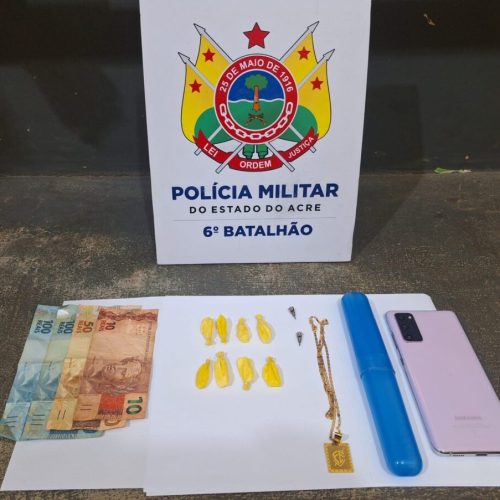 Menor é apreendido com cocaína e dinheiro durante ação da Rotam