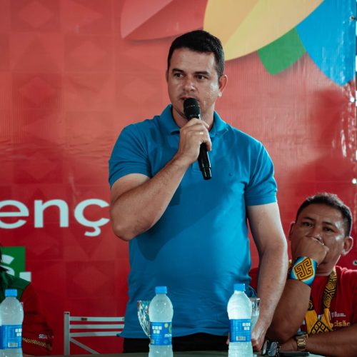 Prefeito em exercício Andisson Silva participa de campanha de vacinação indígena em Mâncio Lima