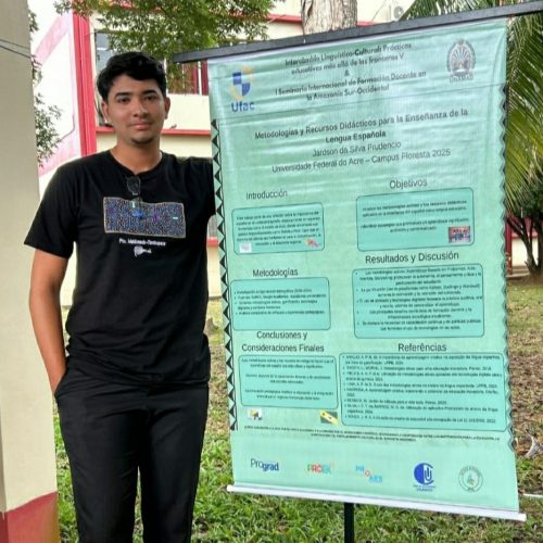 Jovem de Mâncio Lima leva pesquisa da UFAC para evento internacional no Peru e destaca o poder transformador da educação