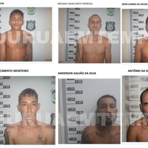 URGENTE: Seis detentos fogem do Presídio Manoel Neri na tarde deste domingo em Cruzeiro do Sul