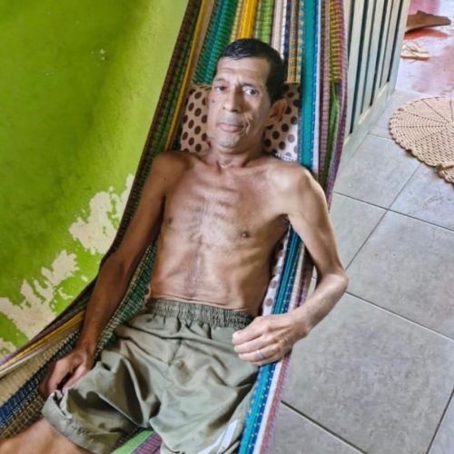 Morador de Mâncio Lima com câncer em fase terminal pede ajuda após benefício ser negado pelo INSS