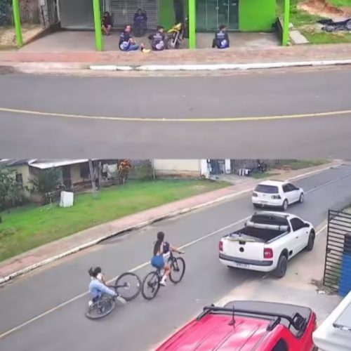 Ciclista sofre acidente e motorista foge sem ajudar a vítima em Mâncio Lima