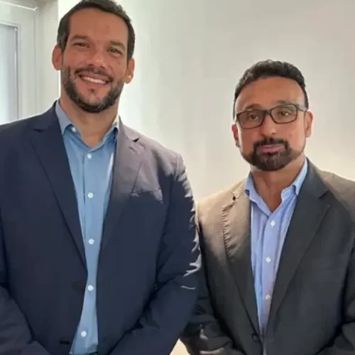 Adem Araújo se reúne com Samir Xaud, único candidato a presidência da CBF