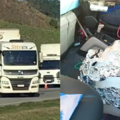 Carreta que saiu do Acre para São Paulo é interceptada após ameaça de bomba