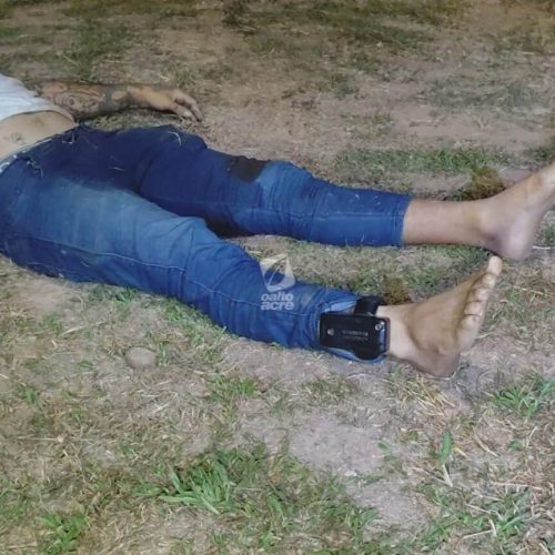 Detento monitorado por tornozeleira é executado a tiros no Belo Jardim II, em Rio Branco