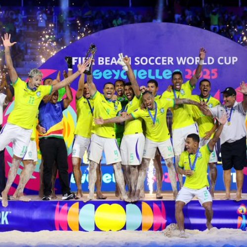 Brasil conquista heptacampeonato da Copa do Mundo de beach soccer