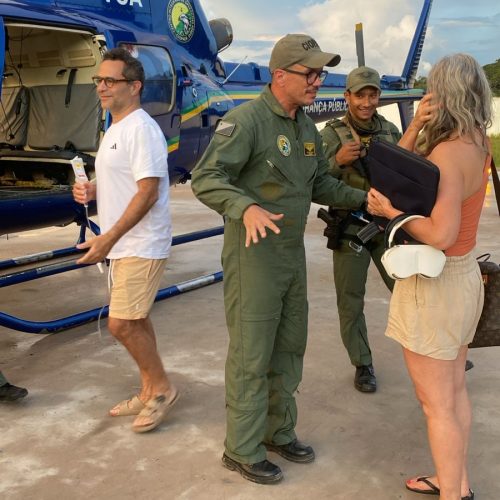 Maria Cândida desmente boatos de que teria passado mal na Serra do Divisor