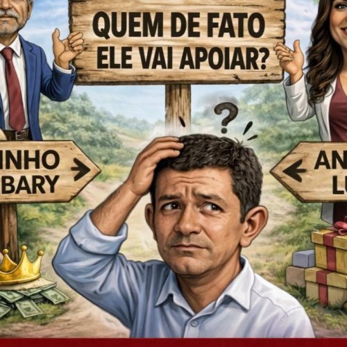Entre dois caminhos: o apoio de Salatiel vira mistério em Rodrigues Alves