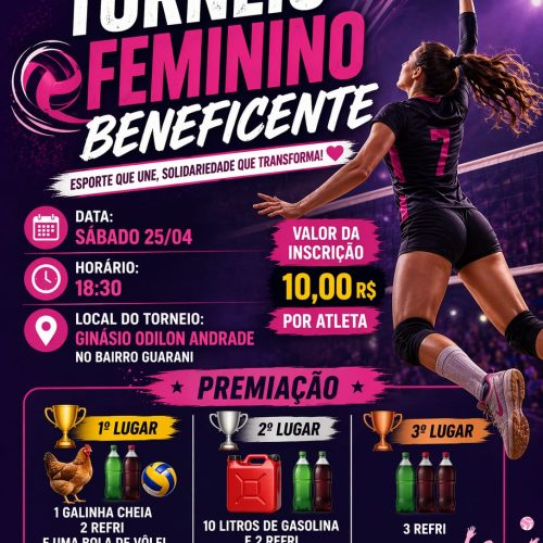 Torneio Feminino Beneficente movimenta o esporte no bairro Guarani