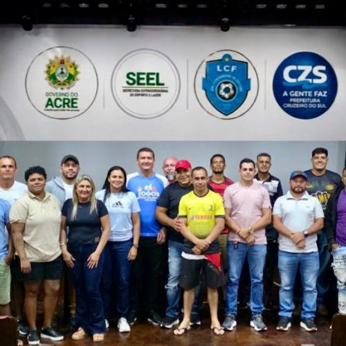Curso fortalece arbitragem esportiva no Vale do Juruá com apoio do Governo do Acre