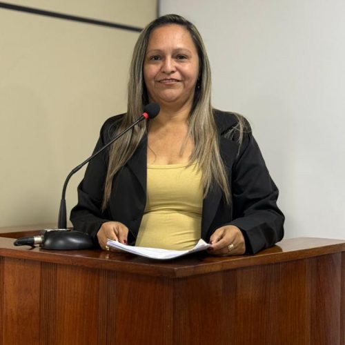 Vereadora Reziane reforça pedido por melhorias na sinalização de trânsito em Mâncio Lima