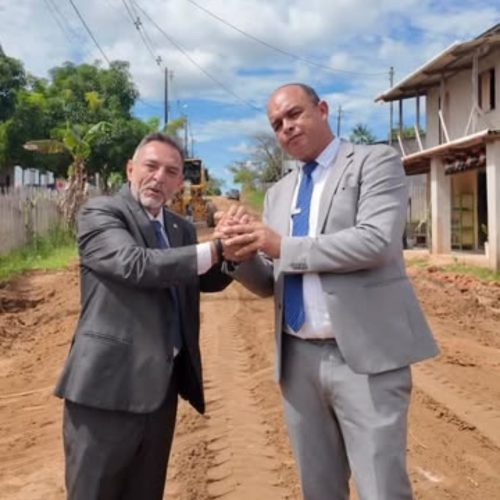 Pavimentação no Bairro da Cobal avança com emenda parlamentar de Zezinho Barbary em Mâncio Lima