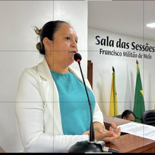 Reziane Barros pede apoio de Zezinho Barbary para garantir R$ 450 mil ao campo do Iracema