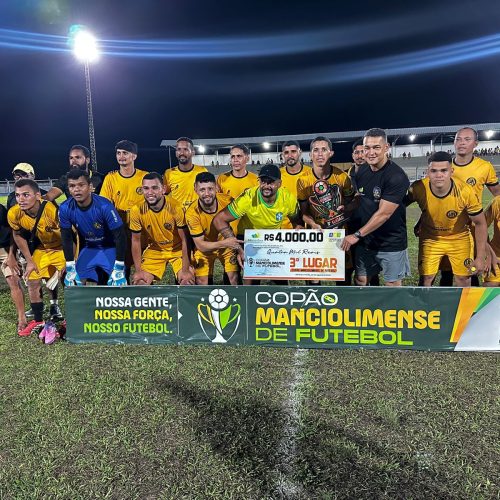 Japiim goleia Acreano do Banho por 4 a 1 e conquista o 3º lugar do 1º Copão Manciolimense de Futebol