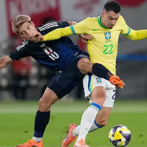 Brasil leva virada do Japão e perde invencibilidade histórica