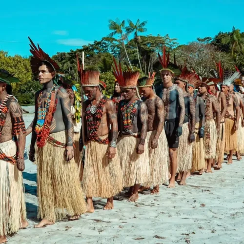 Festival Atsa chega ao último dia na Terra Indígena Puyanawa, em Mâncio Lima