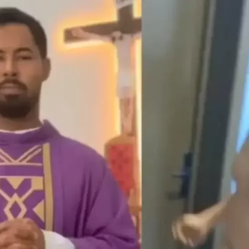 Padre flagrado na casa paroquial com a noiva de fiel é afastado e novo pároco assume missas em MT