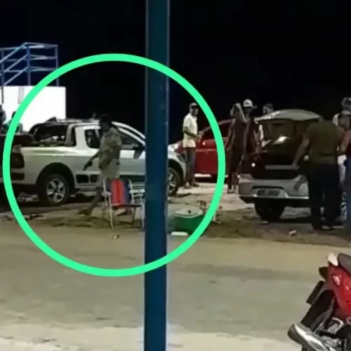 Policial Penal saca arma e atira durante briga generalizada no interior do Acre