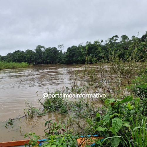Com chuvas acima da média fazem rios Moa e Azul transbordarem moradores temem maior enchente da história