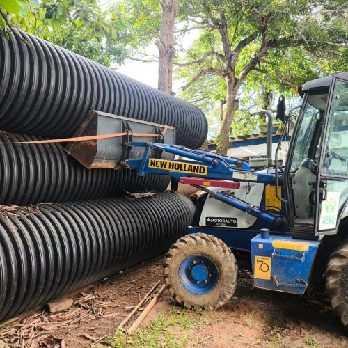 Deracre presta apoio ao DNIT na recuperação emergencial da BR-364 em Tarauacá