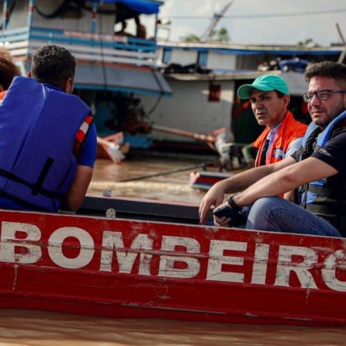 Gladson terá reunião para definir estratégias contra cheia do Rio Juruá