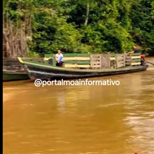 Ato de coragem: Vice-prefeito Andinho e vereador Zeca do Pentecoste resgatam barco à deriva no Rio Moa
