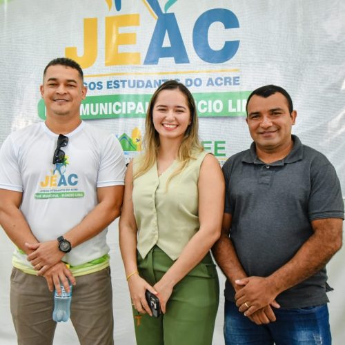 Vereador Amozildo prestigia abertura dos Jogos Estudantis – fase municipal