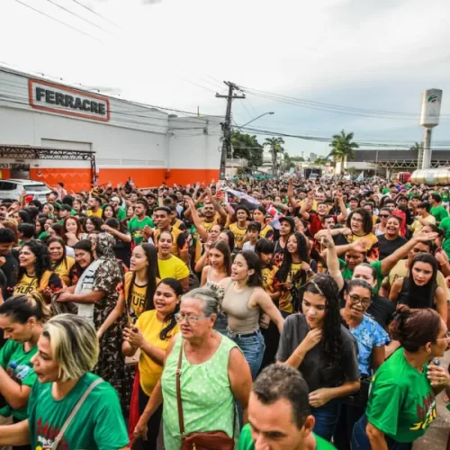 Marcha Pra Jesus reúne 10 mil pessoas em Rio Branco