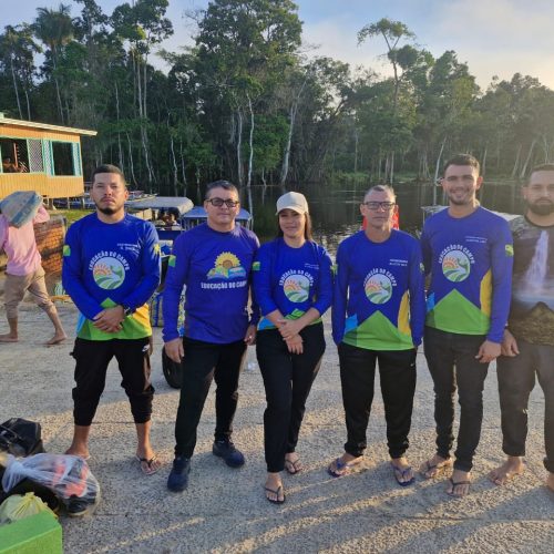 Secretaria de Educação realiza acompanhamento e avaliação diagnóstica nas escolas ribeirinhas