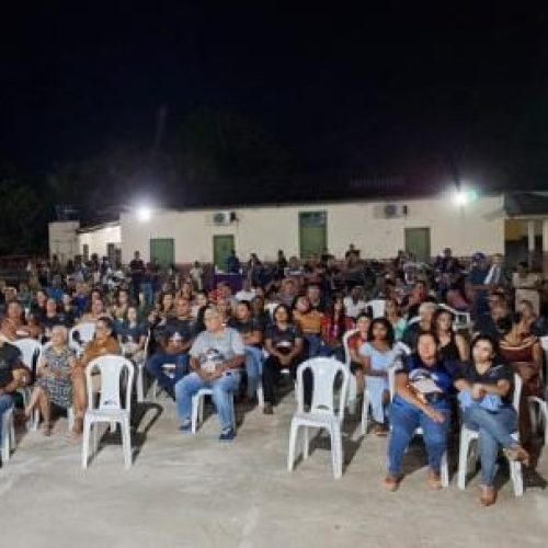 Abertura do novenário em Honra a Santa Rita de Cássia reúne fiéis no Bairro Guarani