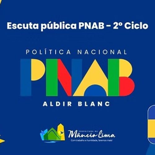 Prefeitura de Mâncio Lima inicia escutas públicas sobre a Lei Aldir Blanc 2º ciclo 2025