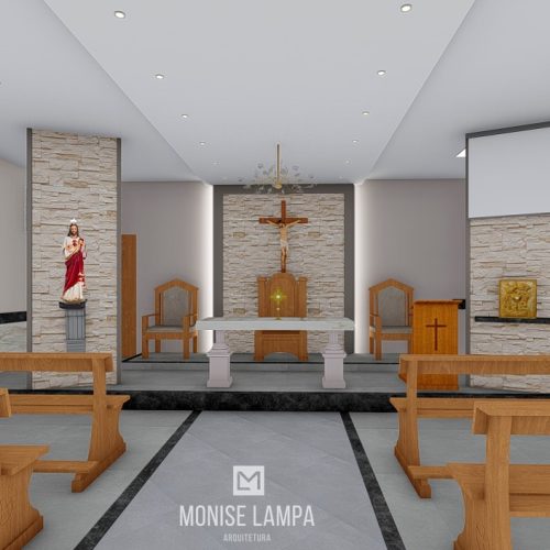 Comunidade dos Virgínios lança campanha para Reforma da Capela do Sagrado Coração de Jesus